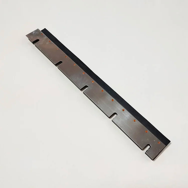 5 U Shape Holes 390x50x8mm Wash up Blade for Offset Printing Machine