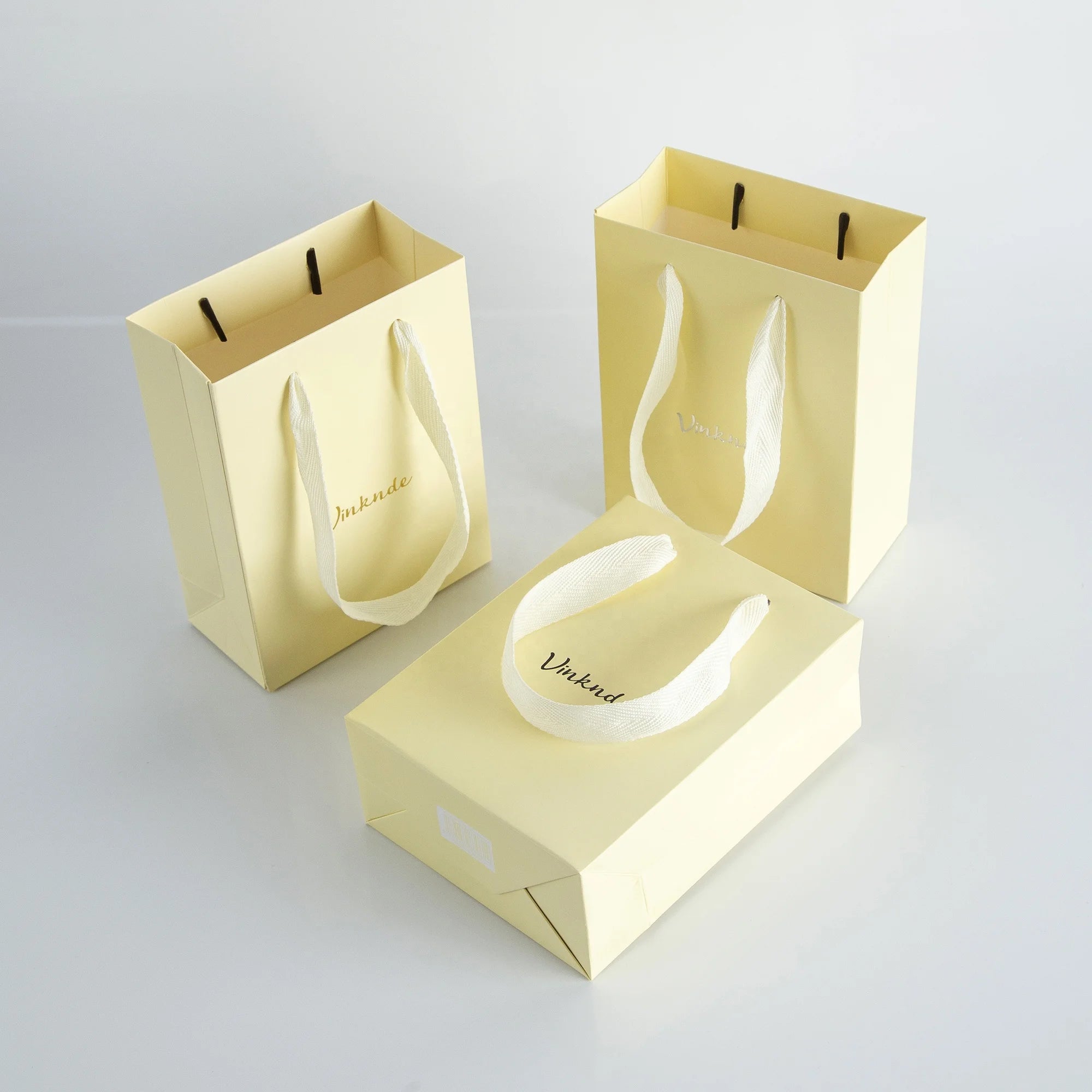Luxury 250 Gsm Art Paper Bag Ribbon Handle Custom Design for Clothing Jewelry Cosmetic Gift Shopping Packaging for Jewelry Boxes