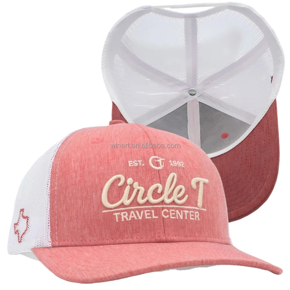 Custom Embroidery Leather Patch Richardson 112 Trucker Hat Mesh Blank Snapback Hat Plain Net Baseball Dad Cap Sports Caps Golf