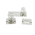Carbon Steel with Nickel Plated C Shaped Battery Spring Terminal C Cell Battery Spring Clip C Cell Battery Contact Spring