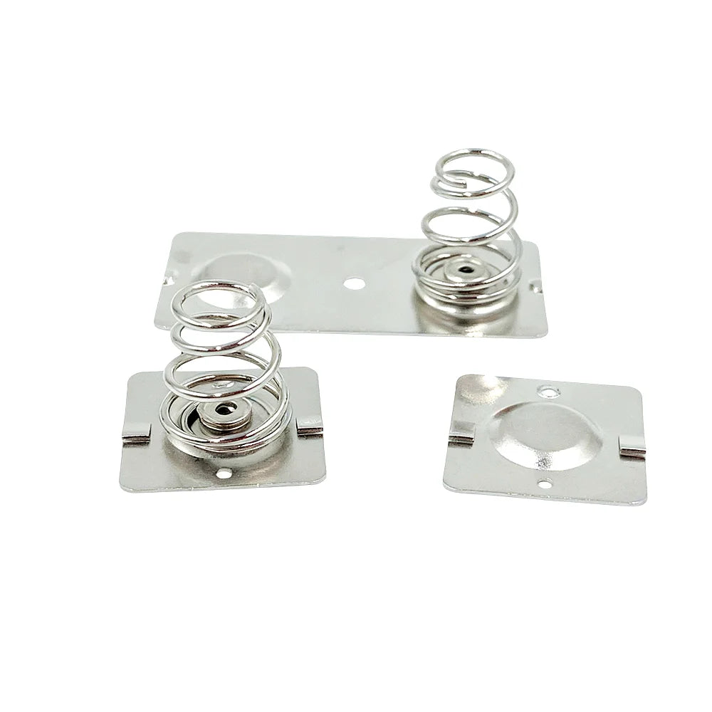 Carbon Steel with Nickel Plated C Shaped Battery Spring Terminal C Cell Battery Spring Clip C Cell Battery Contact Spring