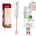 2025 New Automatic Custom Handheld Electric Juice Milk Powder Mixer Coffee Milk Drink Stirrers Sticks