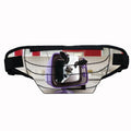 New Arrival Custom Design Waist Bag Polyester Material with Multi-Compartments and Zipper Closure Waterproof Adjustable Belt