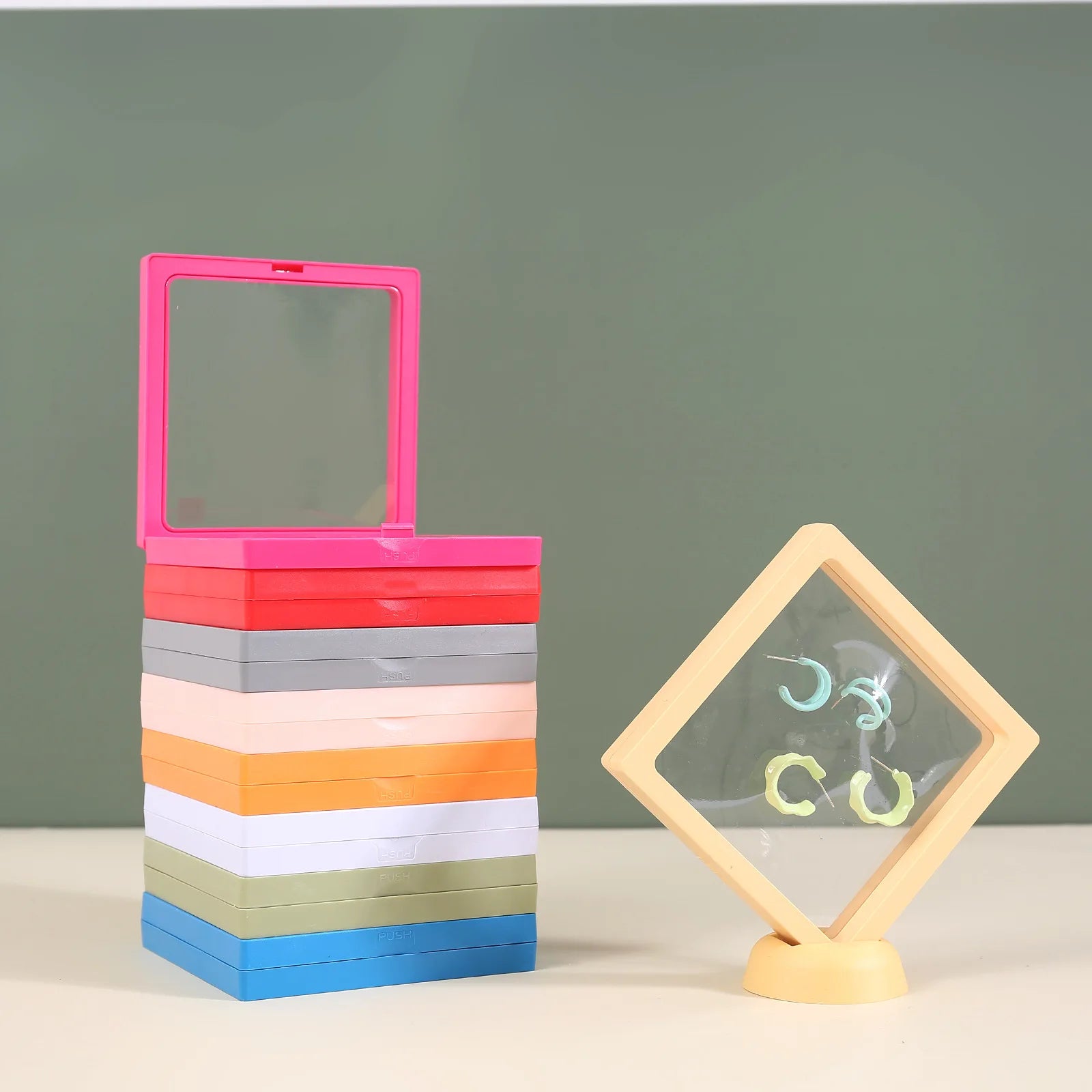 Factory Outlet Wholesale Multi Color Fashion Jewelry Gift Boxes Ring Pendant Necklace Earring Bracelet Jewelry Display Packaging