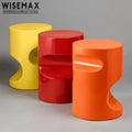 WISEMAX FURNITURE Italian Light Luxury Special-shaped Coffee Table Natural Marble Top Stainless Steel Side Table for Hotel Room