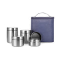 Everich Top Seller 18/8 304 Eco Reusable Stainless Steel Lunch Box Food Container Set with Bag