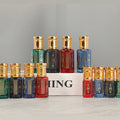 Luxury Empty Perfume Roller Bottles 3ML 6ML 12Ml Refillable Essential Oil Roll on Glass Bottle