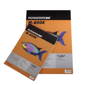 Potentate Artist Grade Acid-Free 180gsm Mixed Media Sketch Paper 50 Sheets Painting Drawing Pad