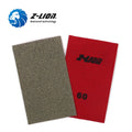 90 x 55 mm diamond coated electroplate paper for glass granite marble ceramic polishing ZL-35A