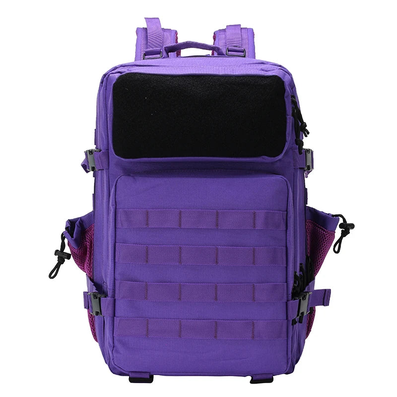 Ready to Ship 45L 900D Oxford Fabric Waterproof Material Double Bread Convenient Fitness Outdoor Backpack