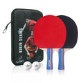 LOKI K3000 Factory Sale Ping Pong Bat Set Customized Table Tennis Racket Set Hot Selling Ping Pong Paddle for Exercise