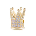Crown Diy Bracelet Necklace Accessories Handmade Copper Pendant Zircon Micro-inlaid Accessories