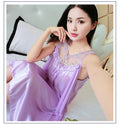 Summer  Lace Pajamas Sling Nightdress  Women Homewear Plus Size Homewear