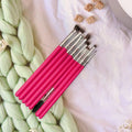 YRX Wholesale Custom Professional Eye Brow Brush Makeup Brush Set Cosmetic Make up Brush Synthetic Hair Makeup Tools