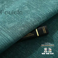 Factory Supply 90% Blackout High Density Backside Silk Style Solid Cotton Sunshade Fabric Curtain