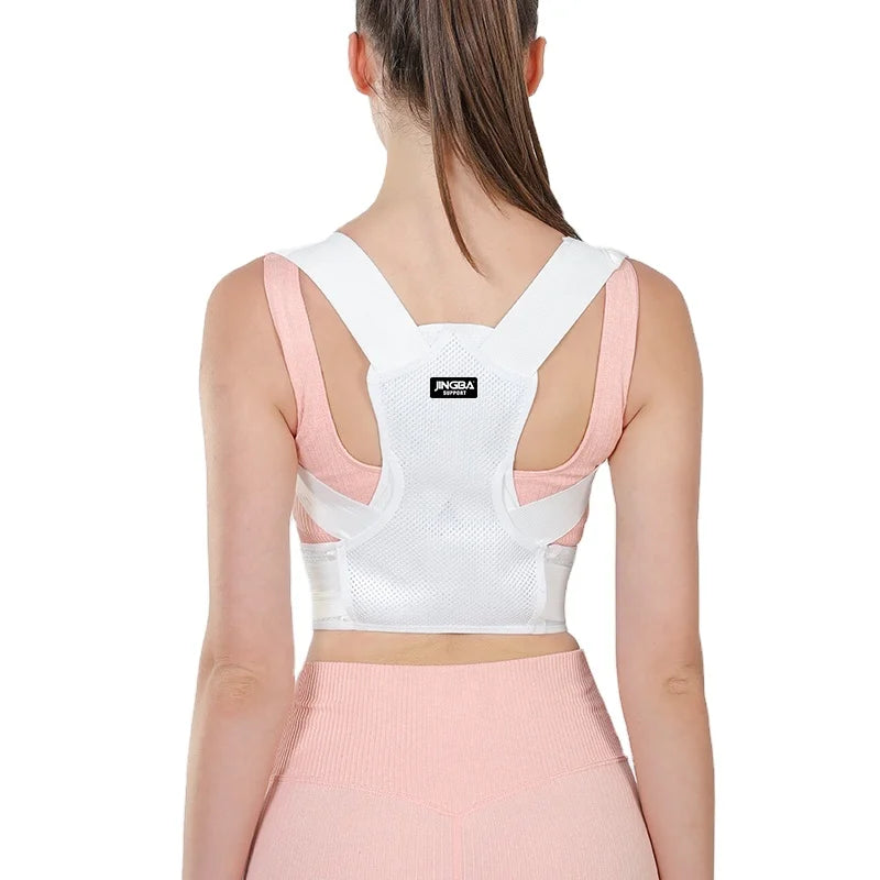 JINGBA Customized Breathable Lumbar Support Back Brace OEM/ODM Posture Corrector Straightener for Men Women Work Protection