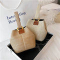 Summer Fashion Straw Woven Handbags Weaving Beach Lady Crossbody Shoulder Bag Straw Bags