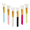 Wholesale Silicone Mask Applicator Face Brush with Synthetic Hair Makeup Brush