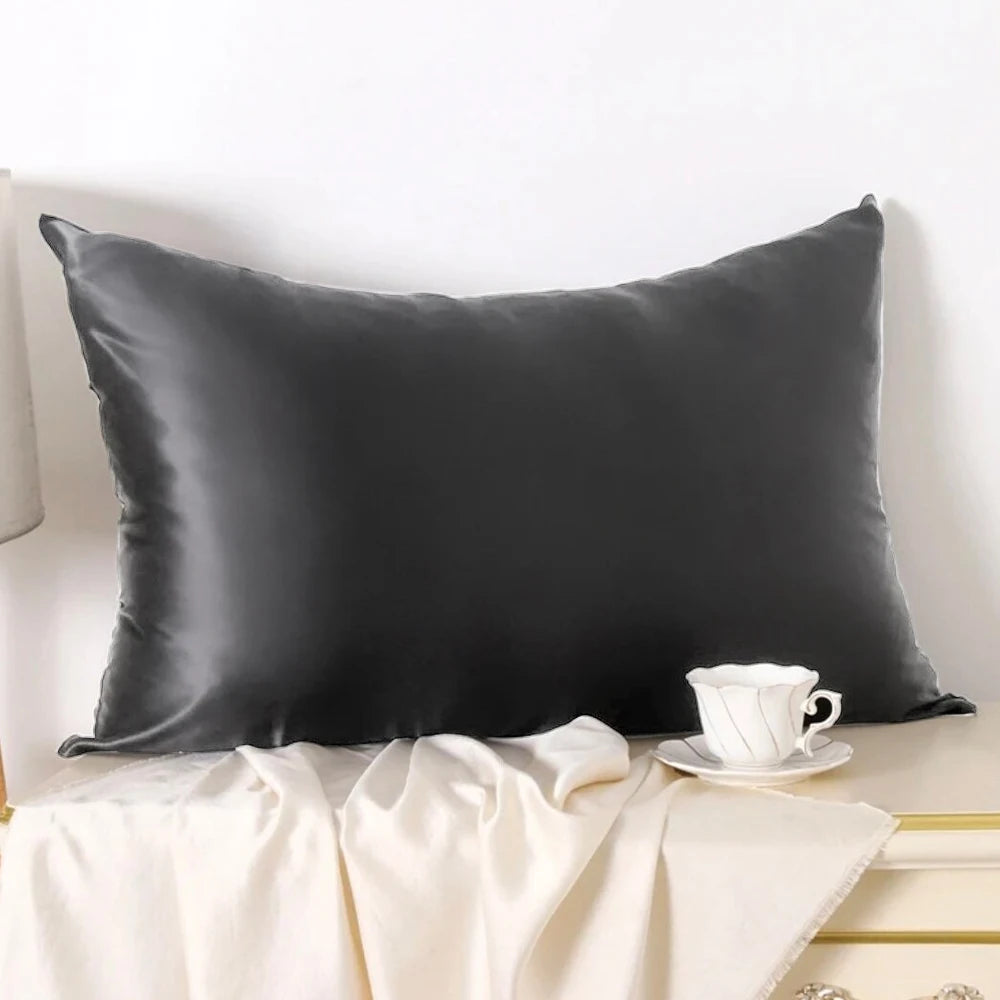 Ready Stock Luxurious 16 Momme 48*74CM Envelop Style Pure 100% Mulberry Silk Pillow Case Silk Pillowcase