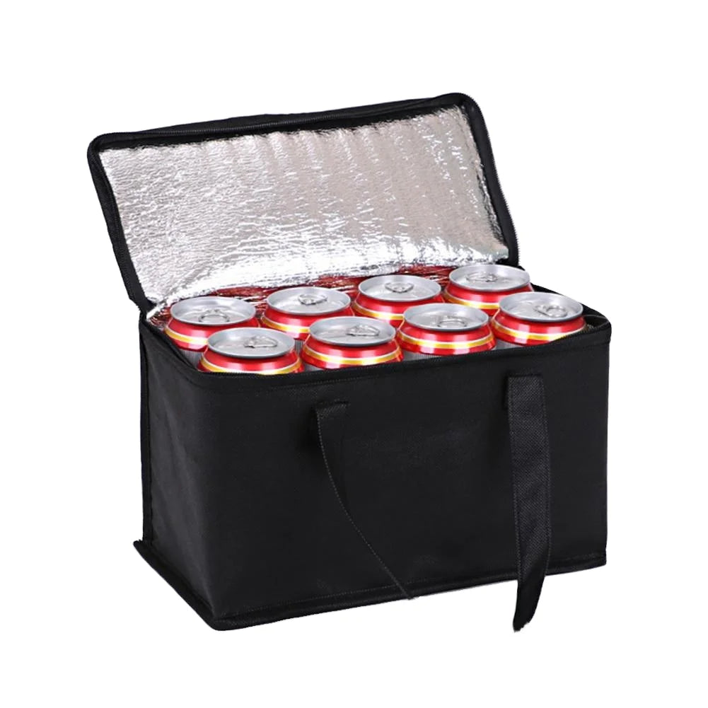 Reusable Thermal Insulated Foldable Waterproof 30L Eco-Friendly Cooler Bag Grocery Carry Non Woven Lunch for Food