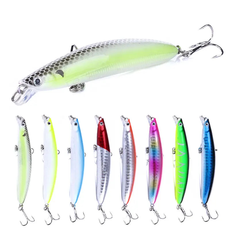 9cm/9g High Quality OEM Wholesale Hard Bait Hundreds of Colors Minnow Fishing Lures MegaBDM