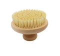 Natural wooden Sisal Shower Scrubber Exfoliating round Brush for Dry or Wet