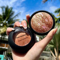 Wholesale Multichrome Diamond Glitter Highlighter Palette Baked Pressed Powder Face Body Glow Vegan Private Label Custom Logo