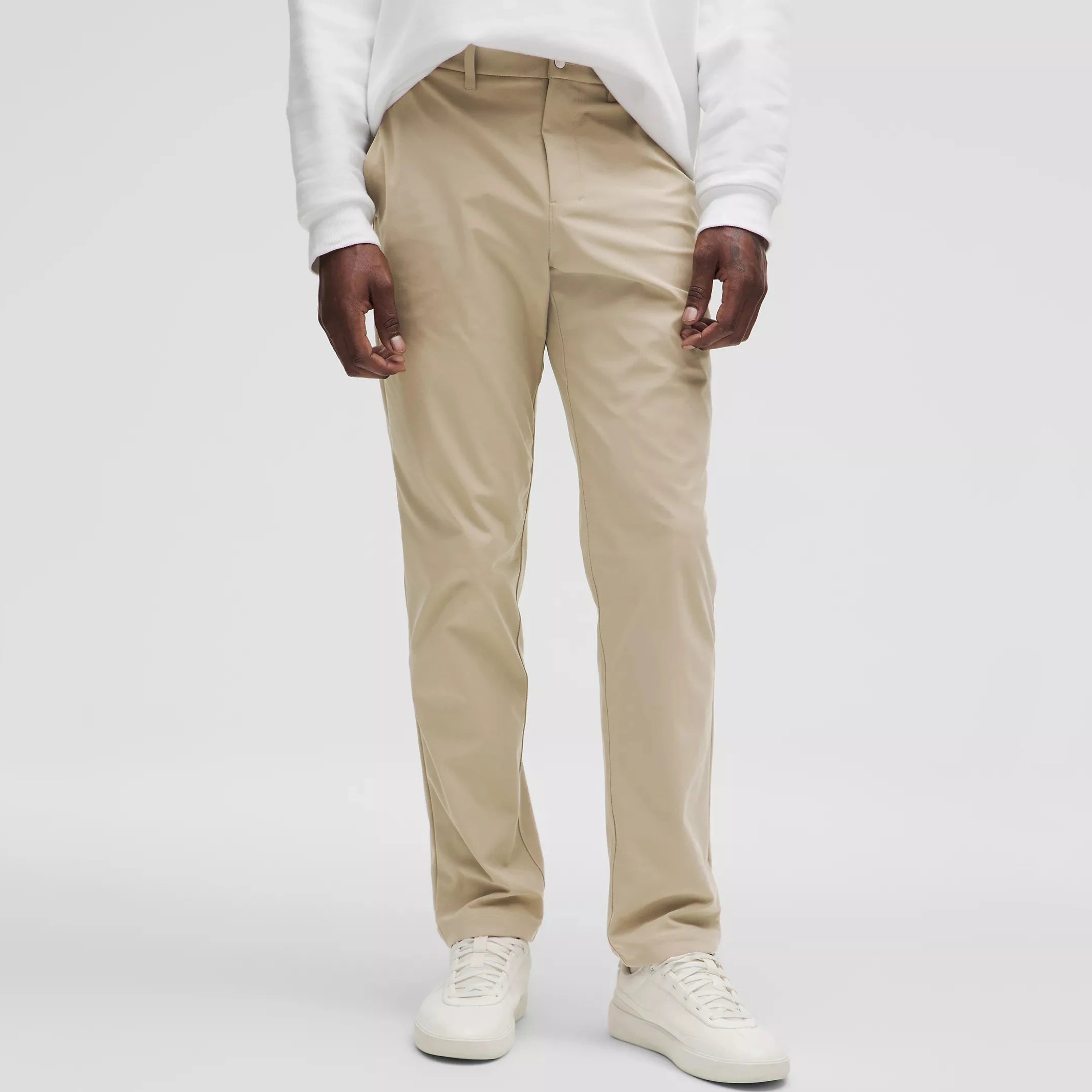 Factory Custom Men's Classic Fit Stretch Pants Zipper Fly Quick Drying Golf Pants