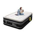 WOQI Twin air Bed With Built-in Pump Quick Inflation for Camping Home Portable Travel