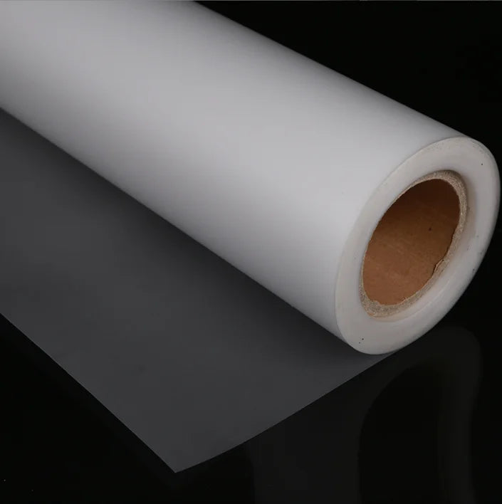 Excellent Color 60CM*100M Inkjet Printers PET DTF Film Roll 75U 60 cm Single Matte DTF Paper Heat Transfer Low Temperature