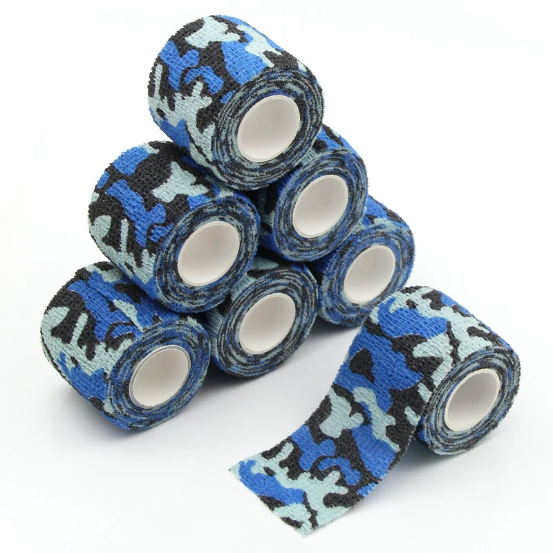 Custom Logo Printed First Aid Wrap Bandages for Wrist and Ankle Strong Elastic Cohesive Bandage