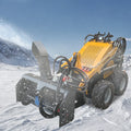 LTMG Small  Minicargadora  240kg 300kg Wheel Loader Skid Steer Mini Skid Steer Loader with Snow Blower