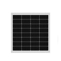90W High-Efficient Mono Photovoltaic Glass Solar PV Module Half Cut PERC Technology Factory Direct Sale for Marine Off-Grid