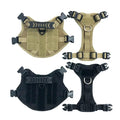 Perfect in Workmanship No Pull Nylon Sport Dog Harness Outdoor Walking Large Dog Vest Solid