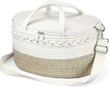 2024 Baby Diaper Caddy Organizer Large Nursery Storage Basket Car Caddy for Diapers and Baby Essentials Baby Shower Bags
