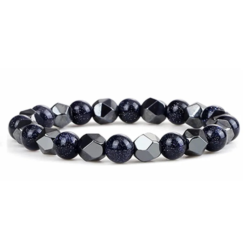 2022 Customizable Multi-Color Beaded Bracelet Natural Stones Adjustable Charm Wrap Trendy Style for Weddings Anniversaries Gifts