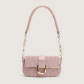 Sweet Pu Leather Women's Shoulder Bag Fashion Design Chain Ladies Underarm Bags Simple Square Female Handbags Crossbody Bag