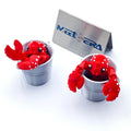 3D Printed Crayfish Keychain Toy Small Gift for Kids Machining Services Product