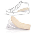 Adjustable Orthopedic Heel Lift Inserts Invisible Gel Height Increase Insole with Customized Color