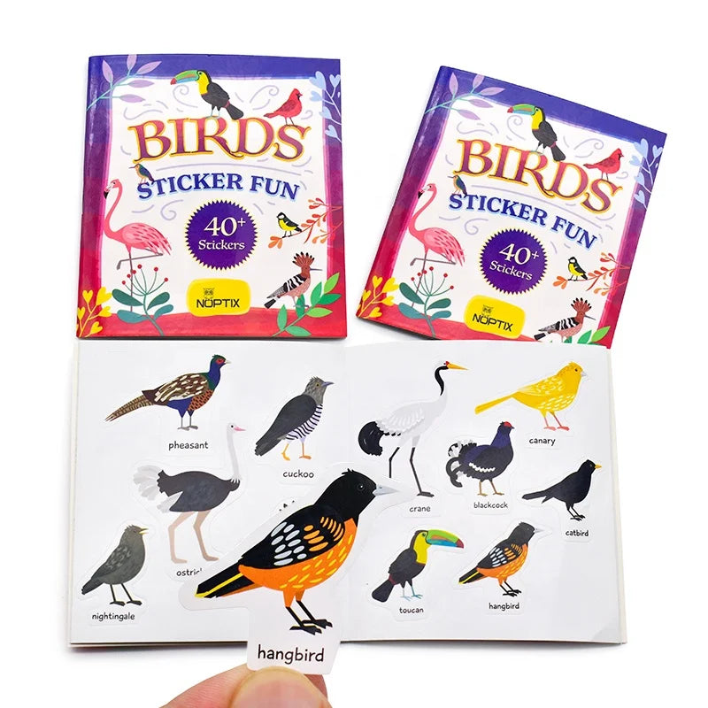 High Quality Direct Manufacturer Creative Activity Custom Decorate Children Sticker Book Printing