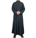 Wholesale Stylish Black Solid Color Men Arabic Muslim