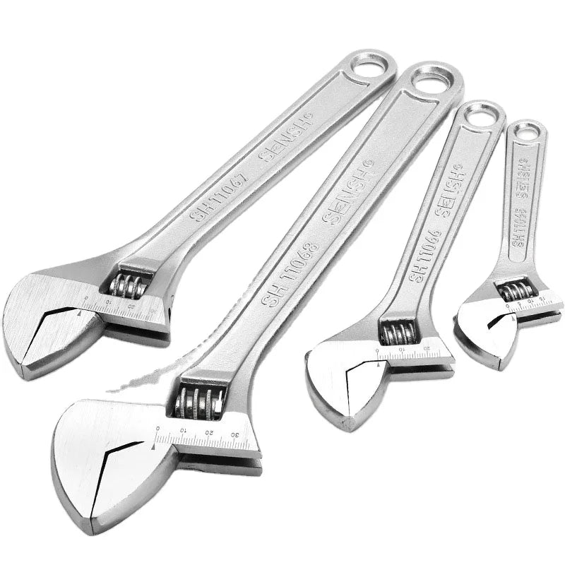 Universal Adjustable Wrench Torque Wrench Stainless Steel Heavy Duty Handle Wrench