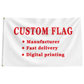 Advertising Promotional Flags Banners Feather Country Flag 3x5 With logo Print Polyester Custom Wall Flags