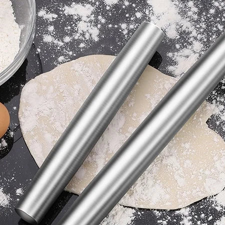 Best Selling Products 2020 in Uk  Free Products Sample Stainless French Dough Rolling Pin Stainless Steel Set
