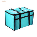 Custom Logo Waterproof Large Capacity Takeaway Thermal Hot Food Bag Insulated Cooler Bag Tote Pizza Delivery Bag