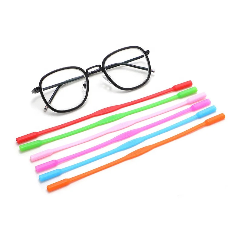 Silicone Sports Glasses Strap Safety Eyeglasses Cords Eyewear Retainer Anti Slip Holder for Sunglasses