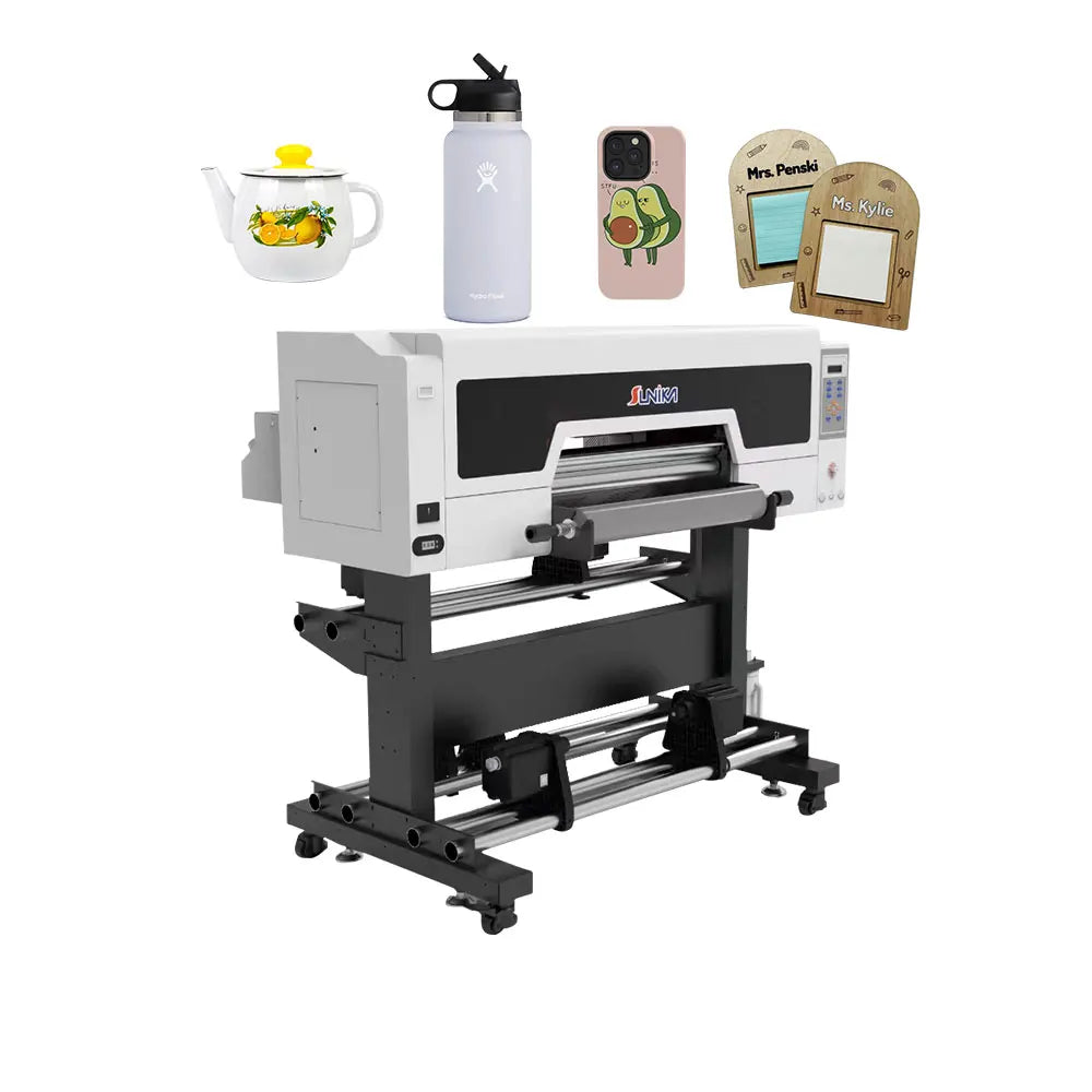 Sunika Wholesale Garment Printer 60cm DTF Printer Pigment Ink Epson I3200 with Heat Press Machine
