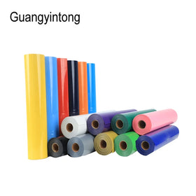 Guangyintong Factory Free Sample in Stock Shipping From USA Wholesale High Quality High Quality Iron on Htv Roll for Clothing