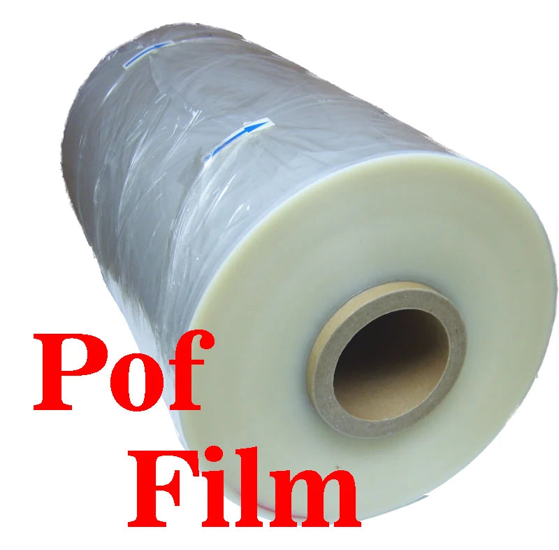 1215192530Mic Cross Linked POF Polyolefin Heat Shrink Film Roll Outstanding Puncture Tear Resistance