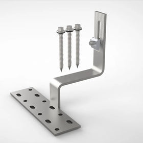 Roof Tile Hook Tile Solar Roof Hooks Commercial Tile Roof Mounting System Pv Ceramic Stainless Steel Natural 20 Years 60 M/s